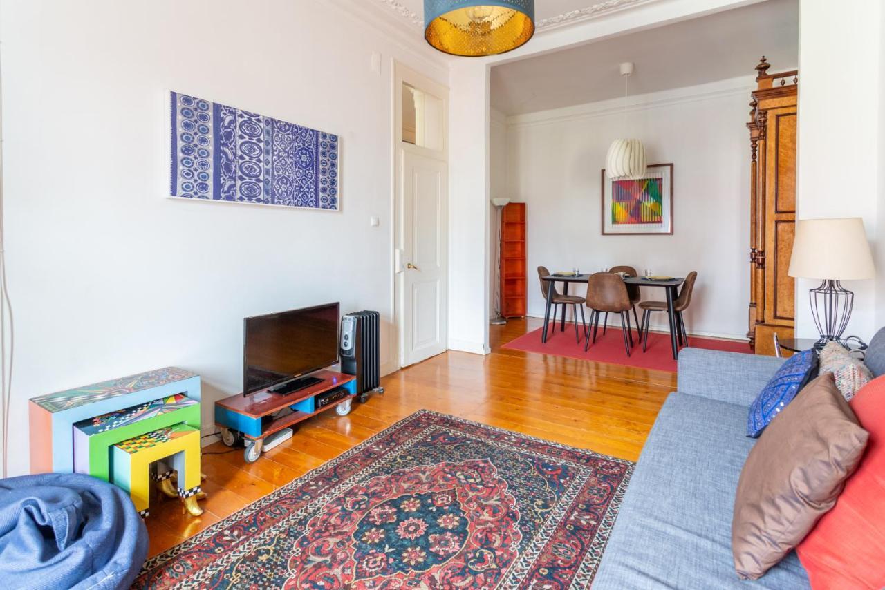 Bright 2 Bedroom Apt 100M From Av. Liberdade Lisboa Dış mekan fotoğraf